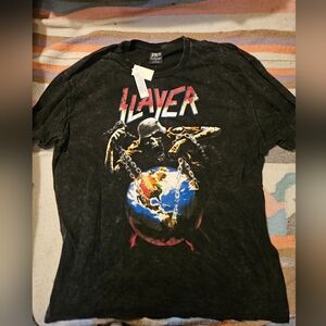 Slayer 'North American Intourvention' Concert Licensed Tee Shirt XL